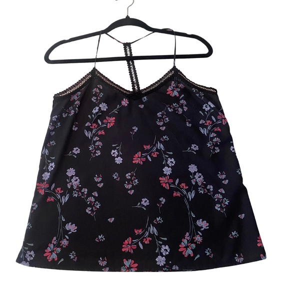 Jessica Simpson Satin Spaghetti Strap Blouse- Size Small - Picture 1 of 2